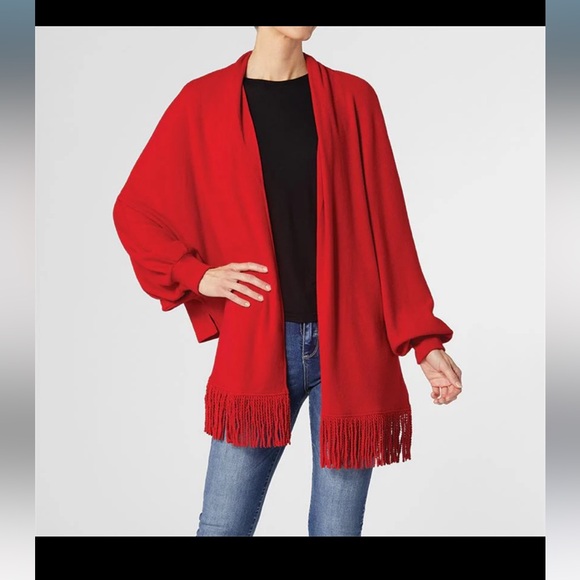 Coco + Carmen Soft Wrap With Fringe - Picture 1 of 8